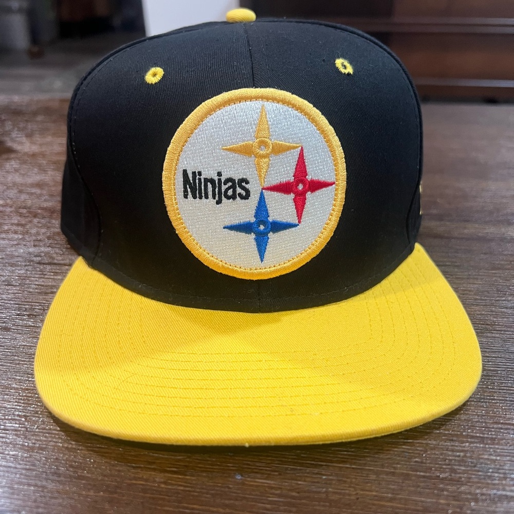 Rocksmith “Ninjas’ SnapBack hat Pittsburgh Steelers logo  SUPER RARE